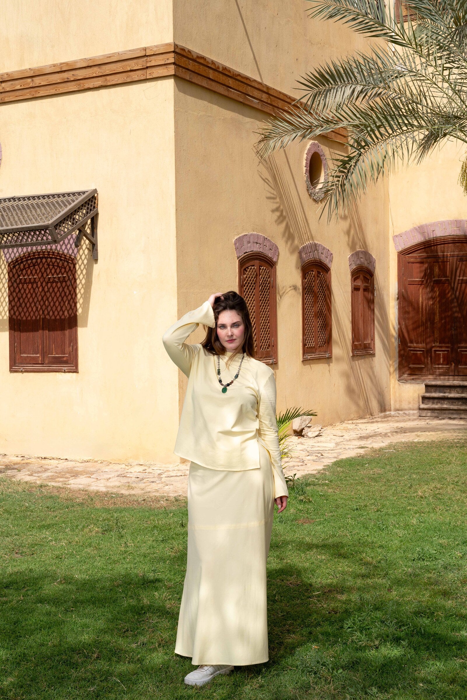 The Nile Set — Modest Co-ord Maxi Set