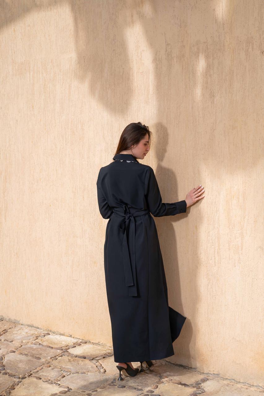 The Resolute Dress — Modest Full-Length Shirt Dress